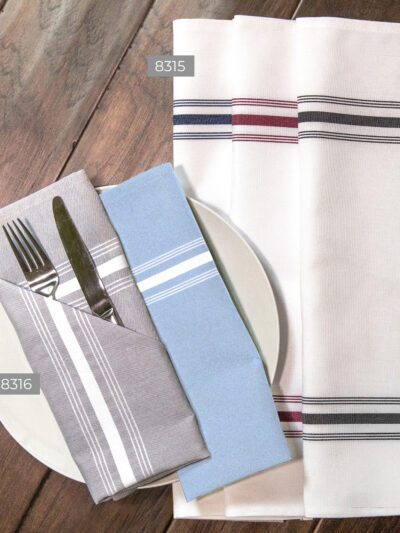 8316 Bistro Napkins 100% Polyester